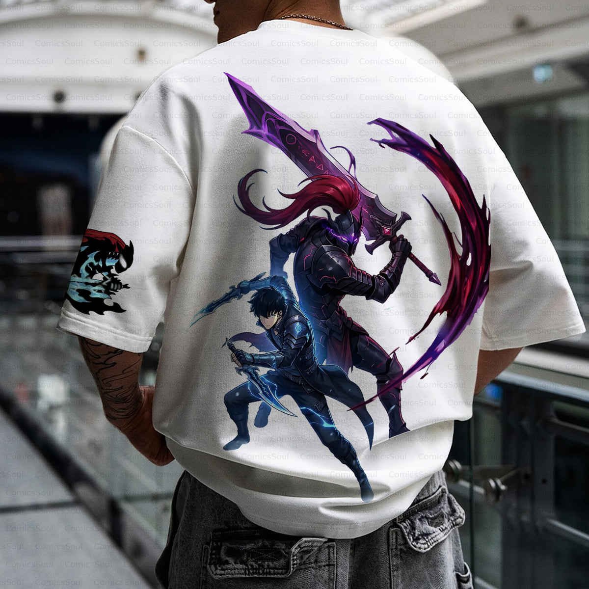 SL-Unisex Anime Inspired Vintage T-Shirt