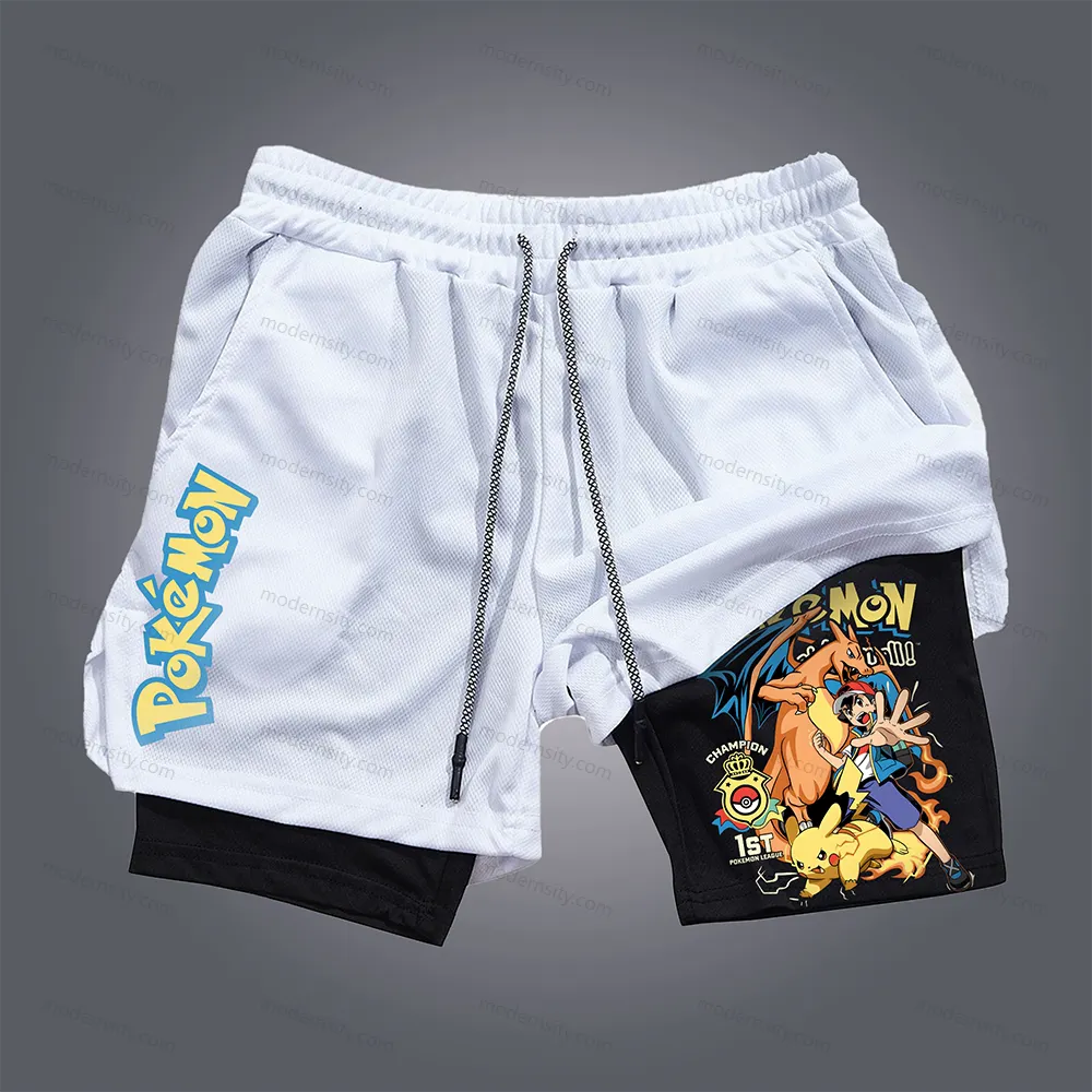 PKM-Unisex Casual Anime Streetwear Shorts
