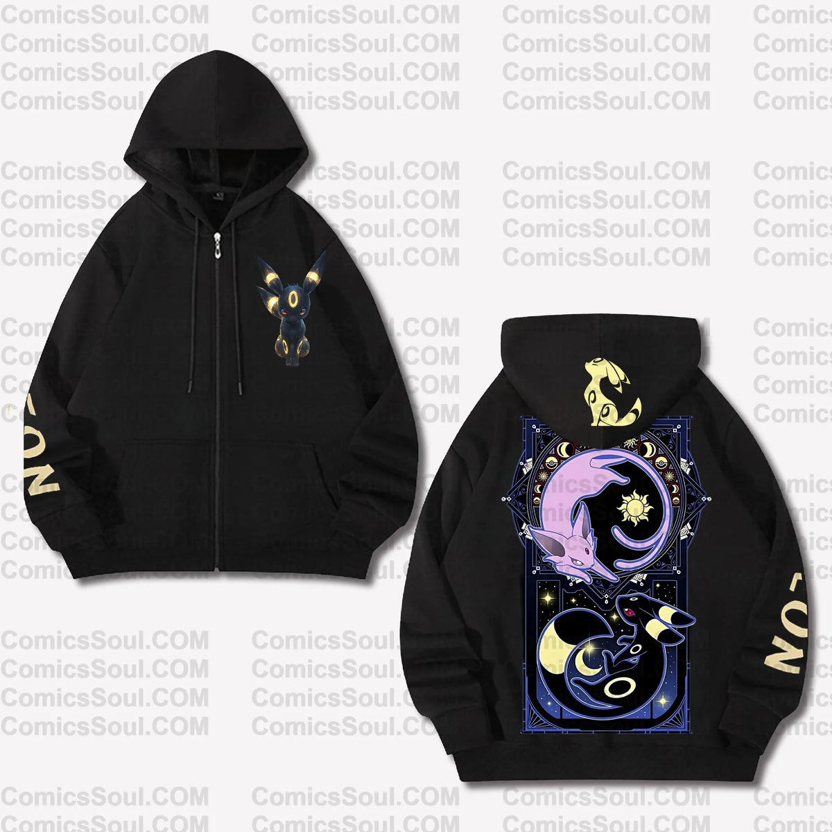 PKM-Unisex Graphic Streetwear Vintage Zipper Cardigan Plush Hoodie