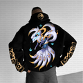 PKM-Unisex Anime Inspired Vintage Plush Hoodie