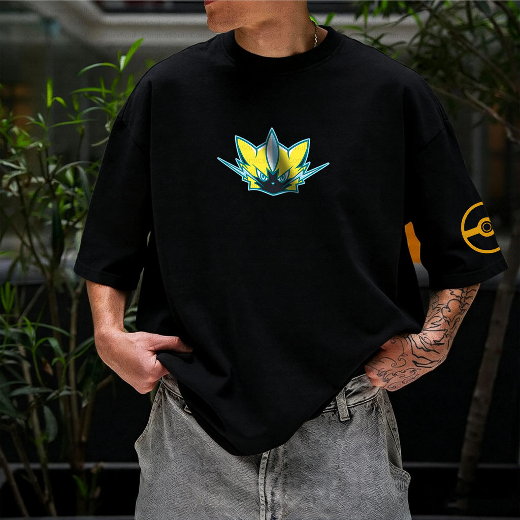 PKM-Unisex Anime Inspired Vintage T-Shirt