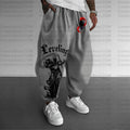 SL-Unisex Anime Inspired Vintage Plush Pants