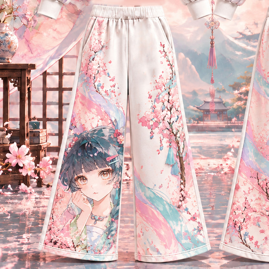 The Apothecary Diaries vintage hoodie and shorts set