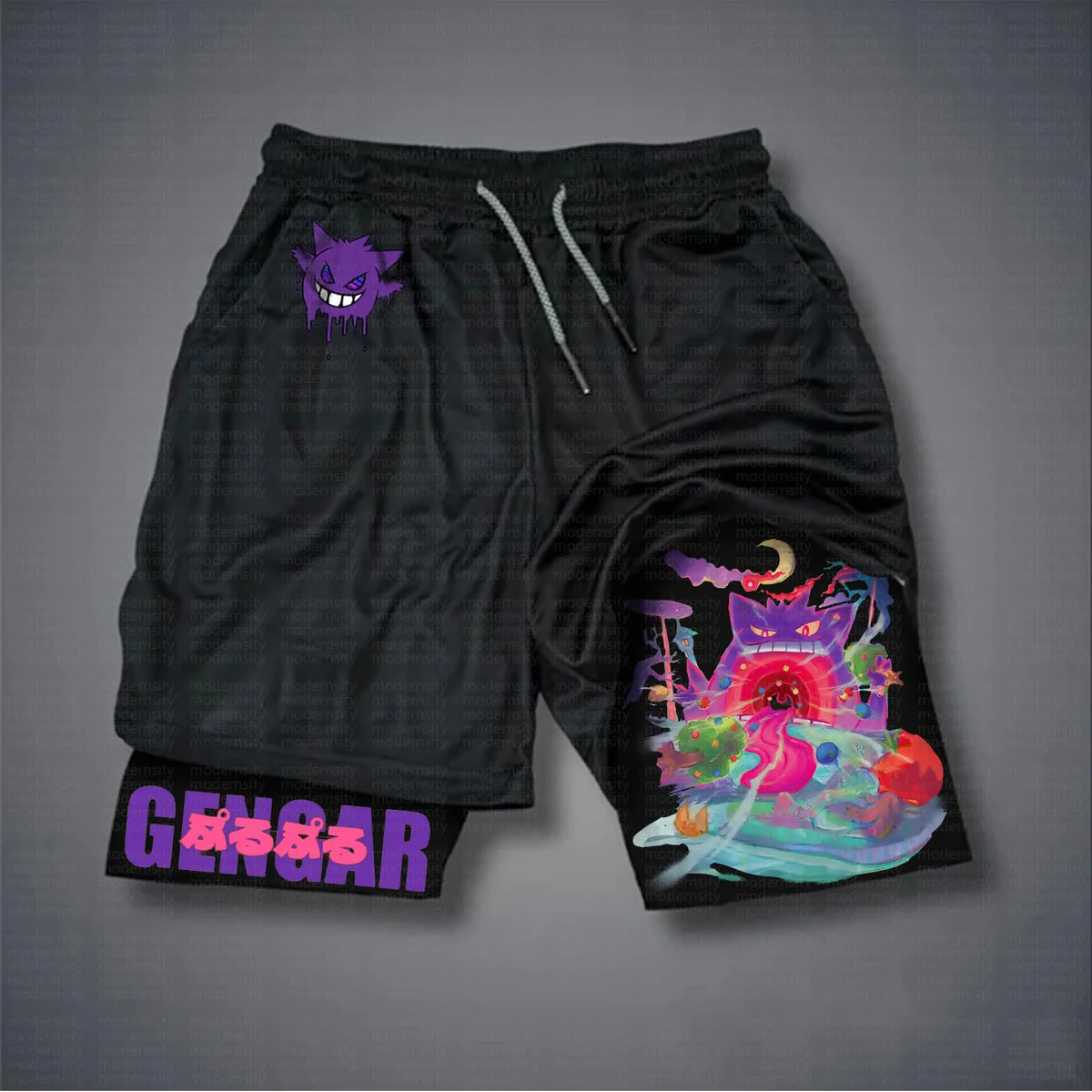 PKM-Unisex Casual Anime Streetwear Shorts