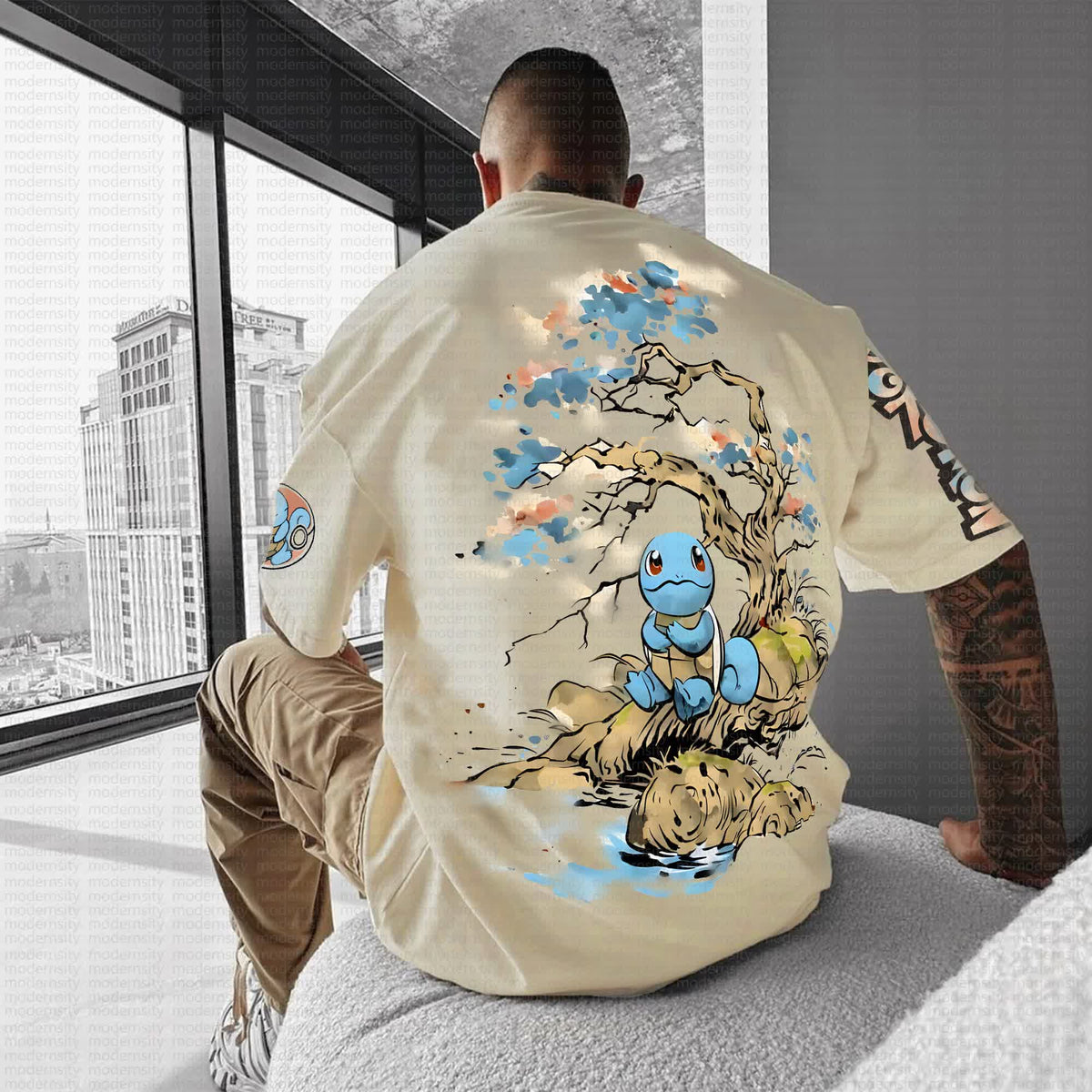 PKM-Unisex  Anime Inspired Vintage T-Shirt