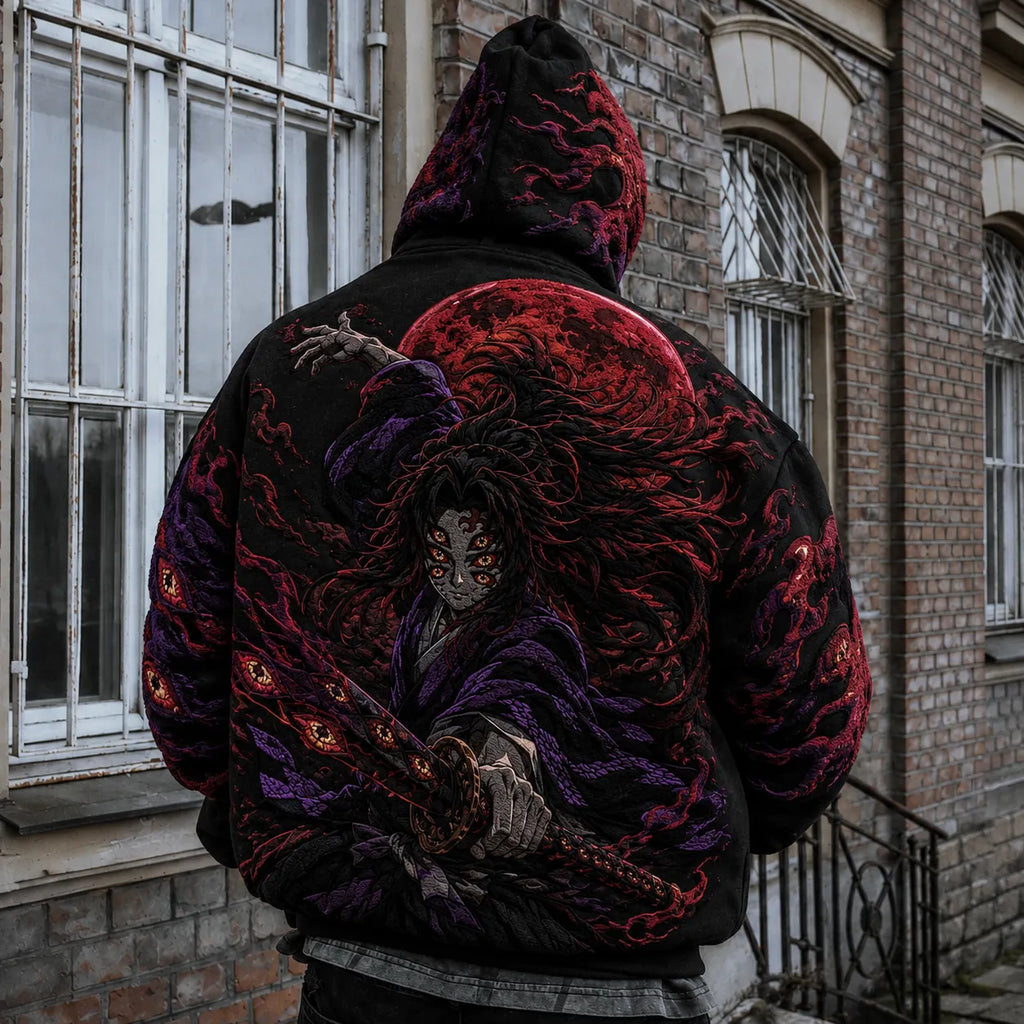 KNY Vintage Anime Print Hoodie