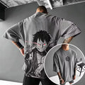 One Piece Anime Vintage Waffle Knit T-Shirt