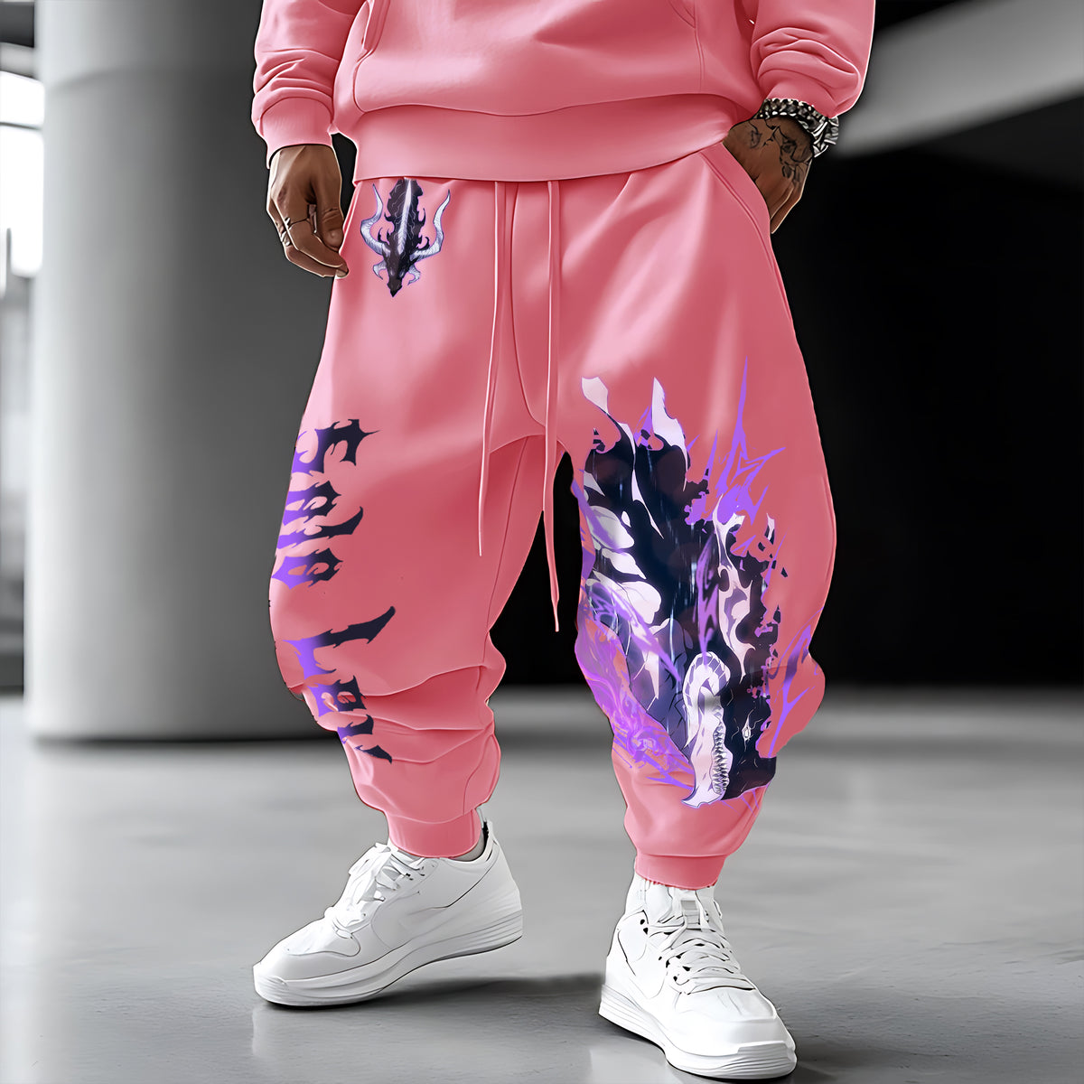 SL-Unisex  Casual Anime Streetwear Pants
