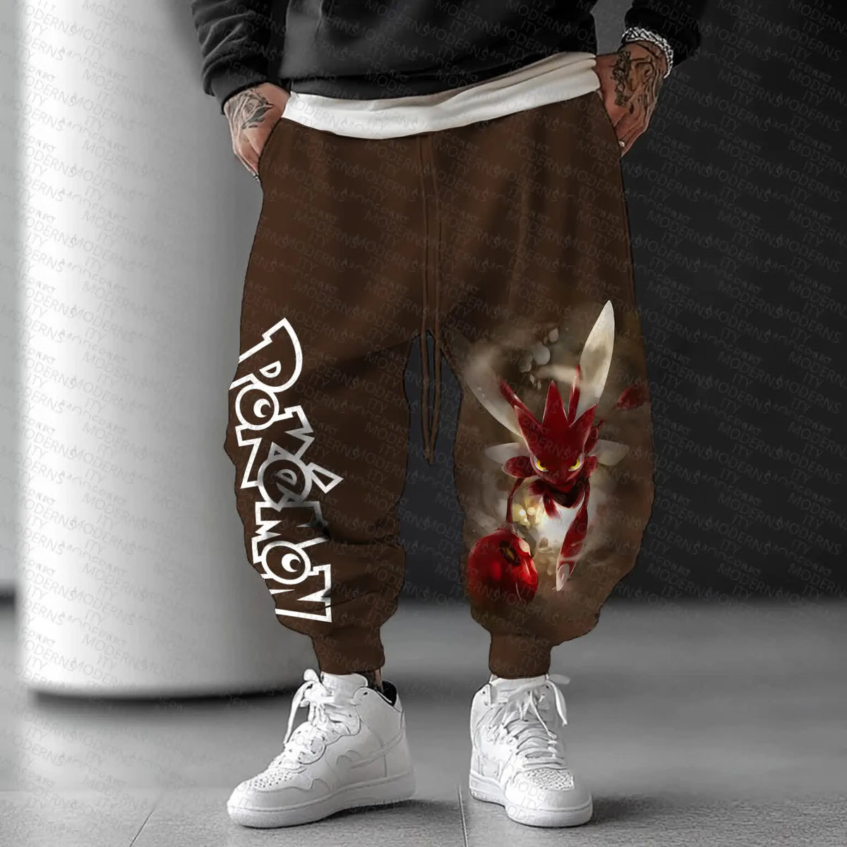PKM-Unisex Casual Anime Streetwear Pants