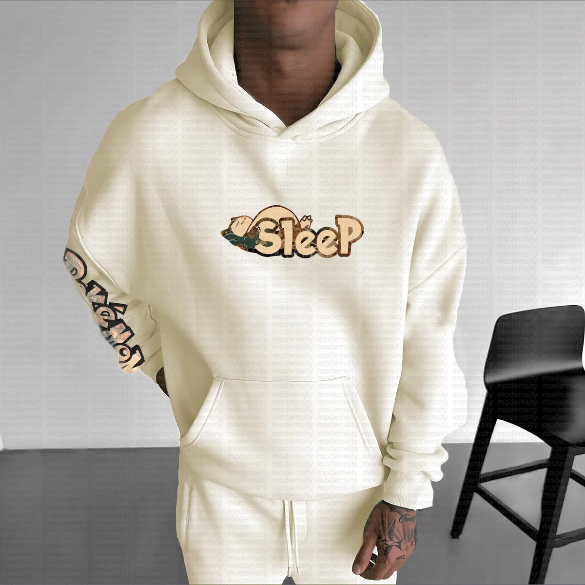 PKM-Unisex Anime Graphic Streetwear Vintage Hoodie
