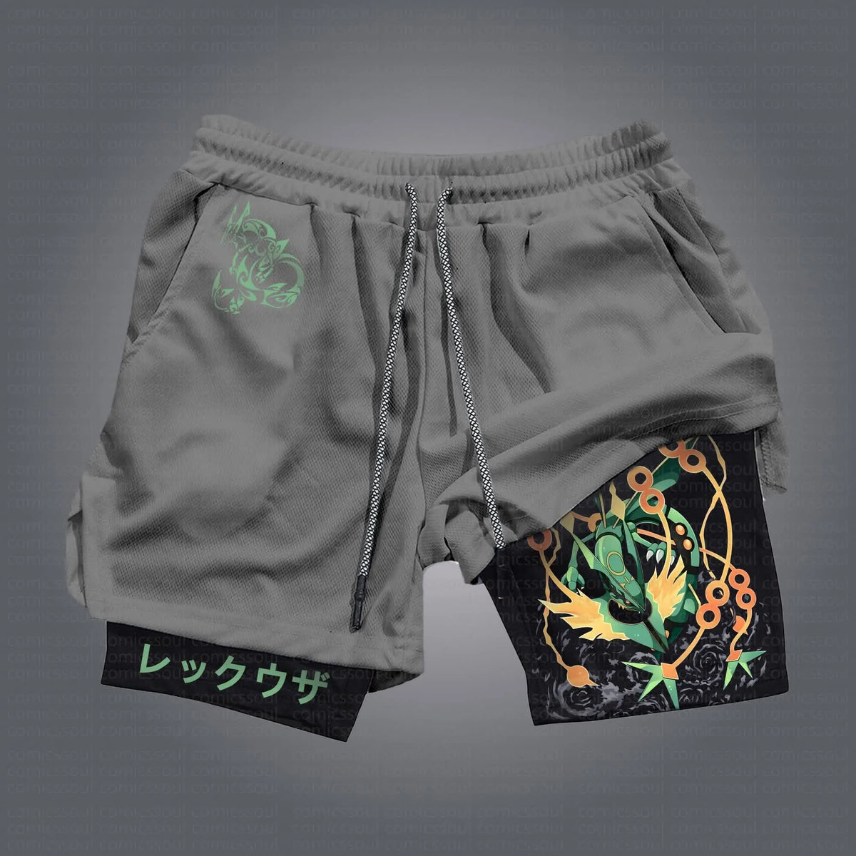 PKM-Unisex Casual Anime Streetwear Shorts