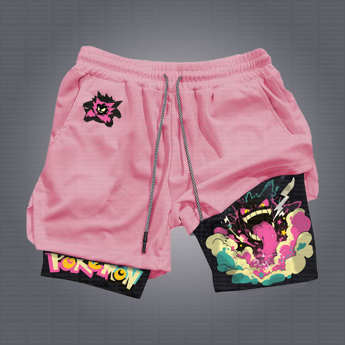 PKM-Unisex Casual Anime Streetwear Shorts