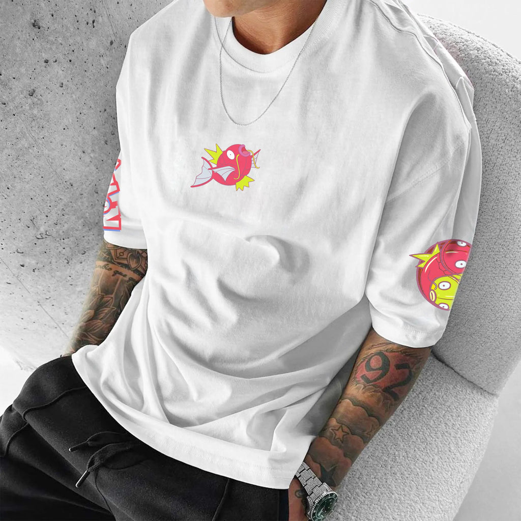 PKM-Unisex Anime Inspired Vintage T-Shirt