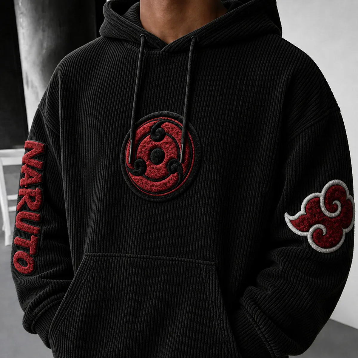 NINDO Unisex Anime-print Hoodie