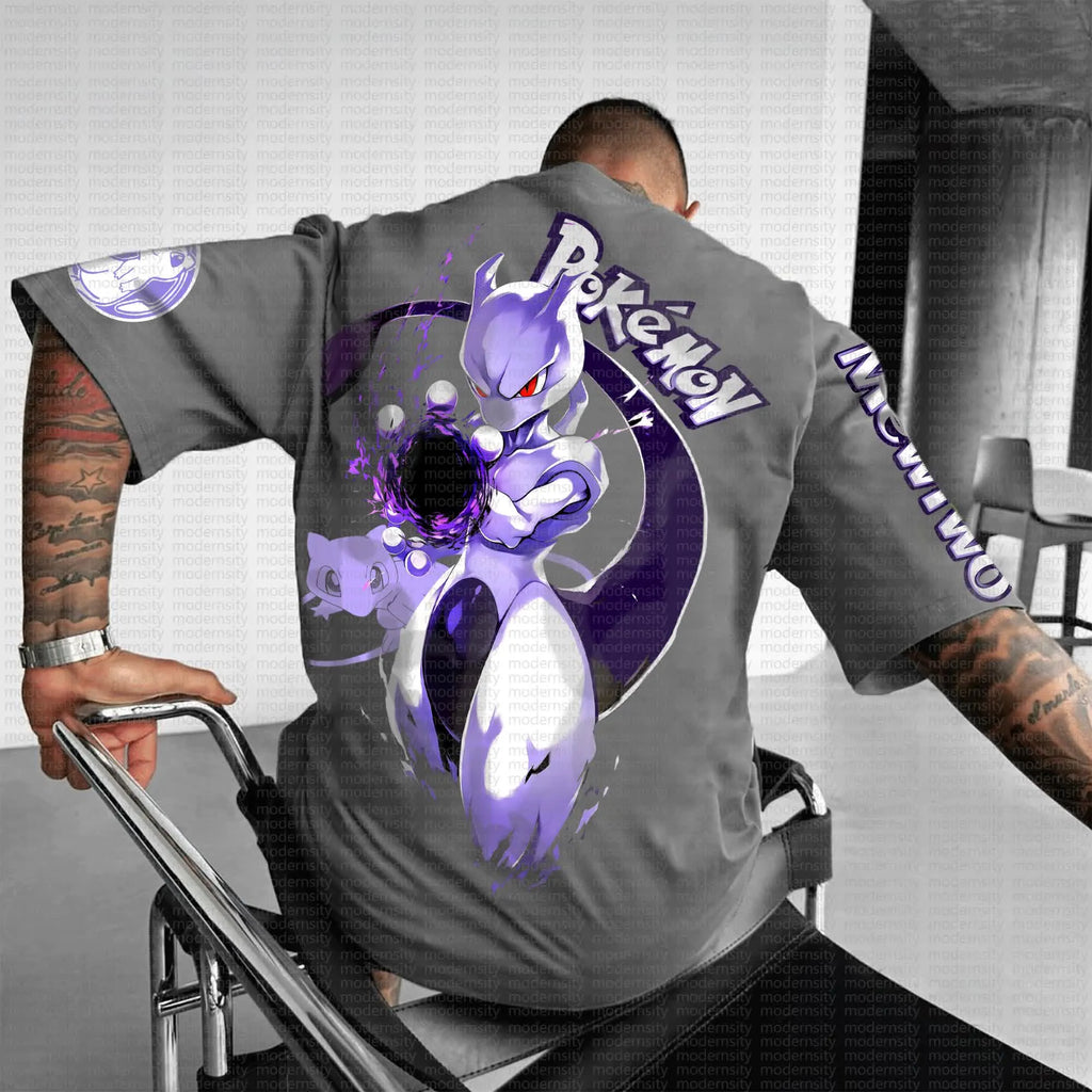 PKM-Unisex  Anime Inspired Vintage T-Shirt