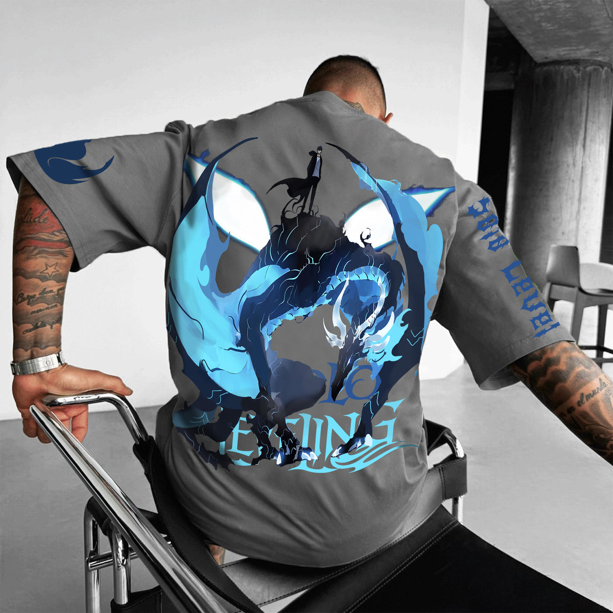 SL-Unisex Anime Inspired Vintage T-Shirt