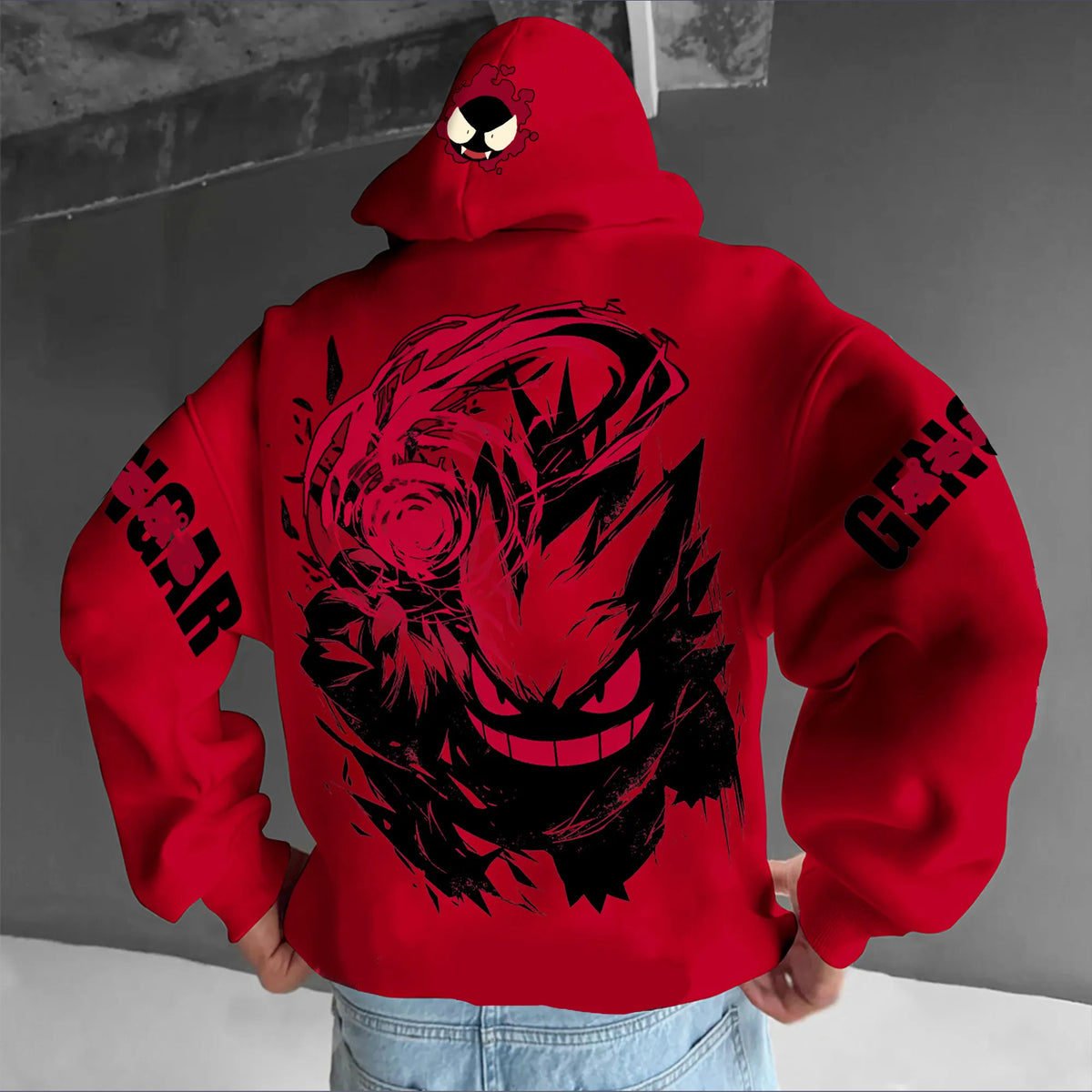 PKM-Unisex Anime Graphic Streetwear Vintage Hoodie
