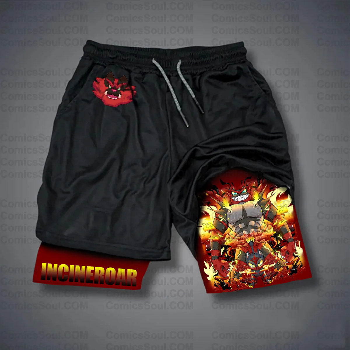 PKM-Unisex Casual Anime Streetwear Shorts
