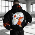 PKM-Unisex Anime Inspired Vintage Plush Hoodie