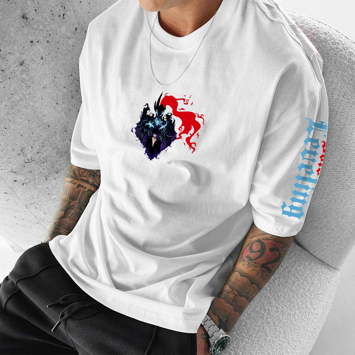 SL-Unisex   'Comicssoul' Anime Inspired Vintage T-Shirt