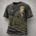 One Piece Pirate Crew Graphic Crew-Neck T-Shirt