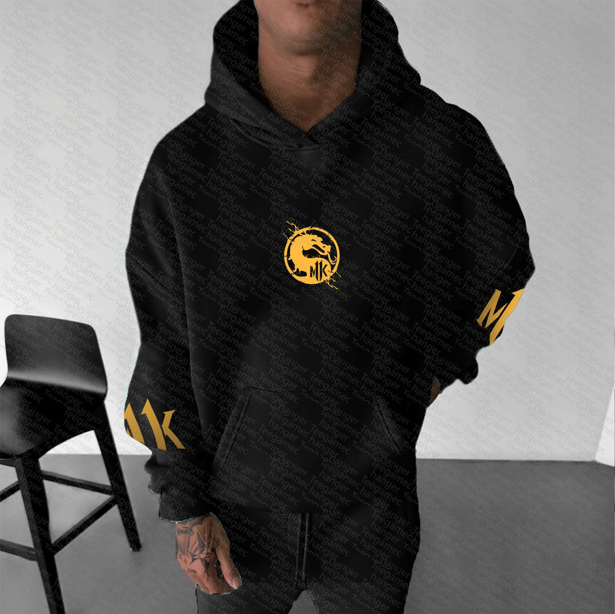 MK-Unisex Graphic Streetwear Vintage Hoodie