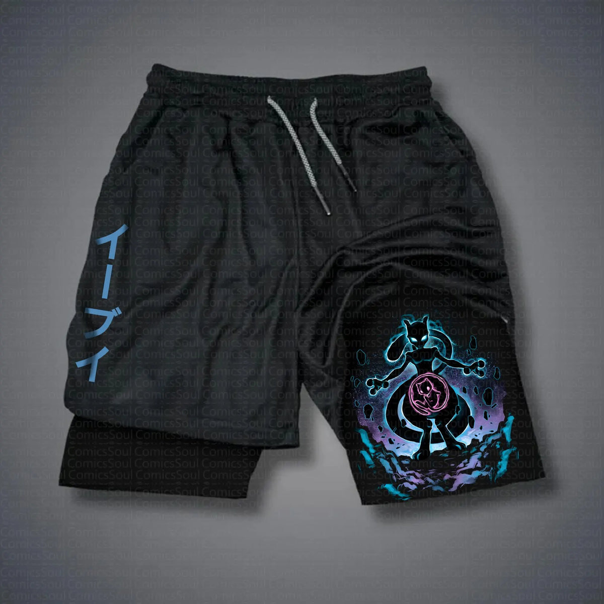 PKM-Unisex Casual Anime Streetwear Shorts
