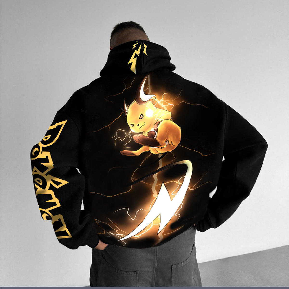 PKM-Unisex Anime Graphic Streetwear Vintage Hoodie