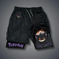 PKM-Unisex Casual Anime Streetwear Shorts