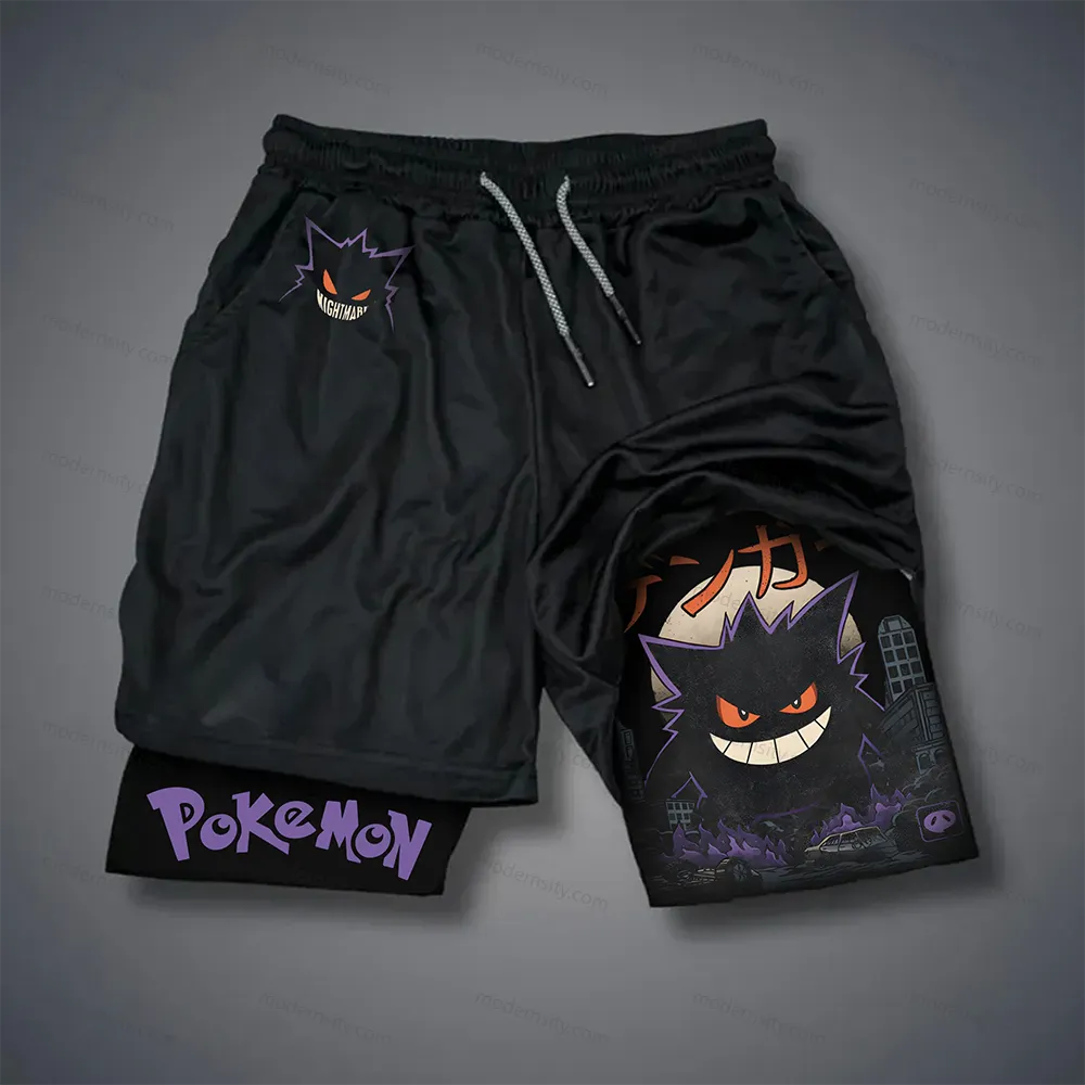 PKM-Unisex Casual Anime Streetwear Shorts
