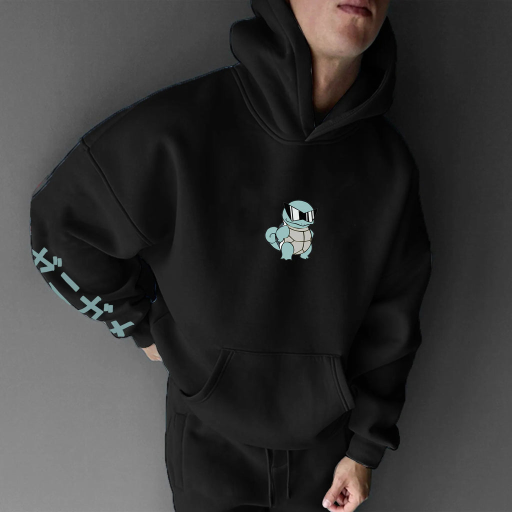 PKM-Unisex Anime Graphic Streetwear Vintage Hoodie