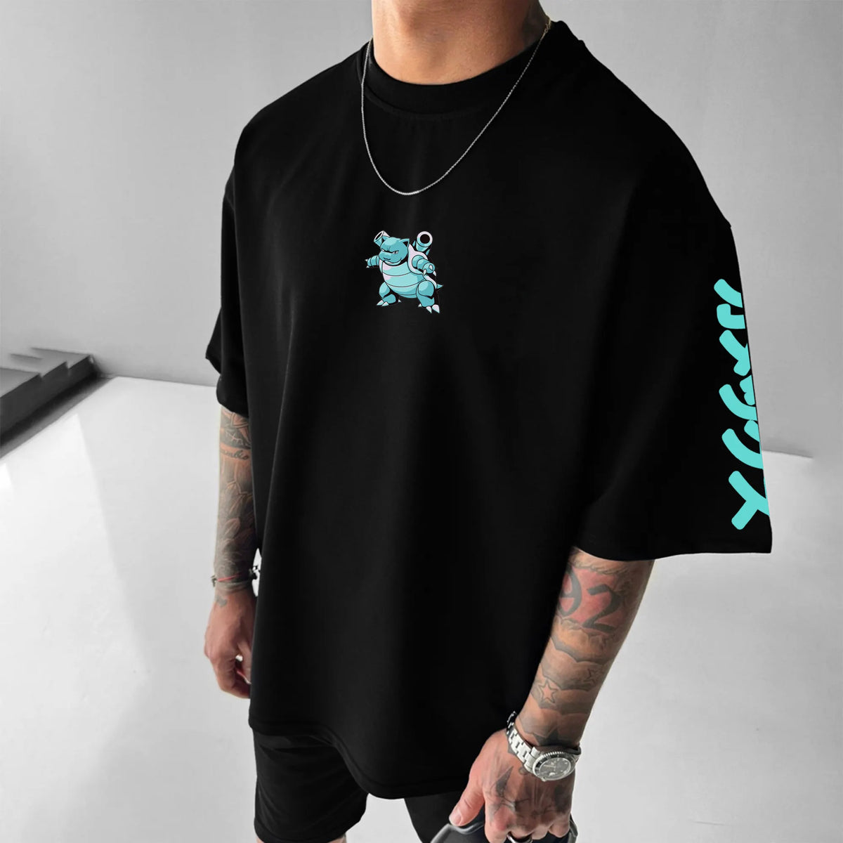 PKM-Unisex Anime Inspired Vintage T-Shirt