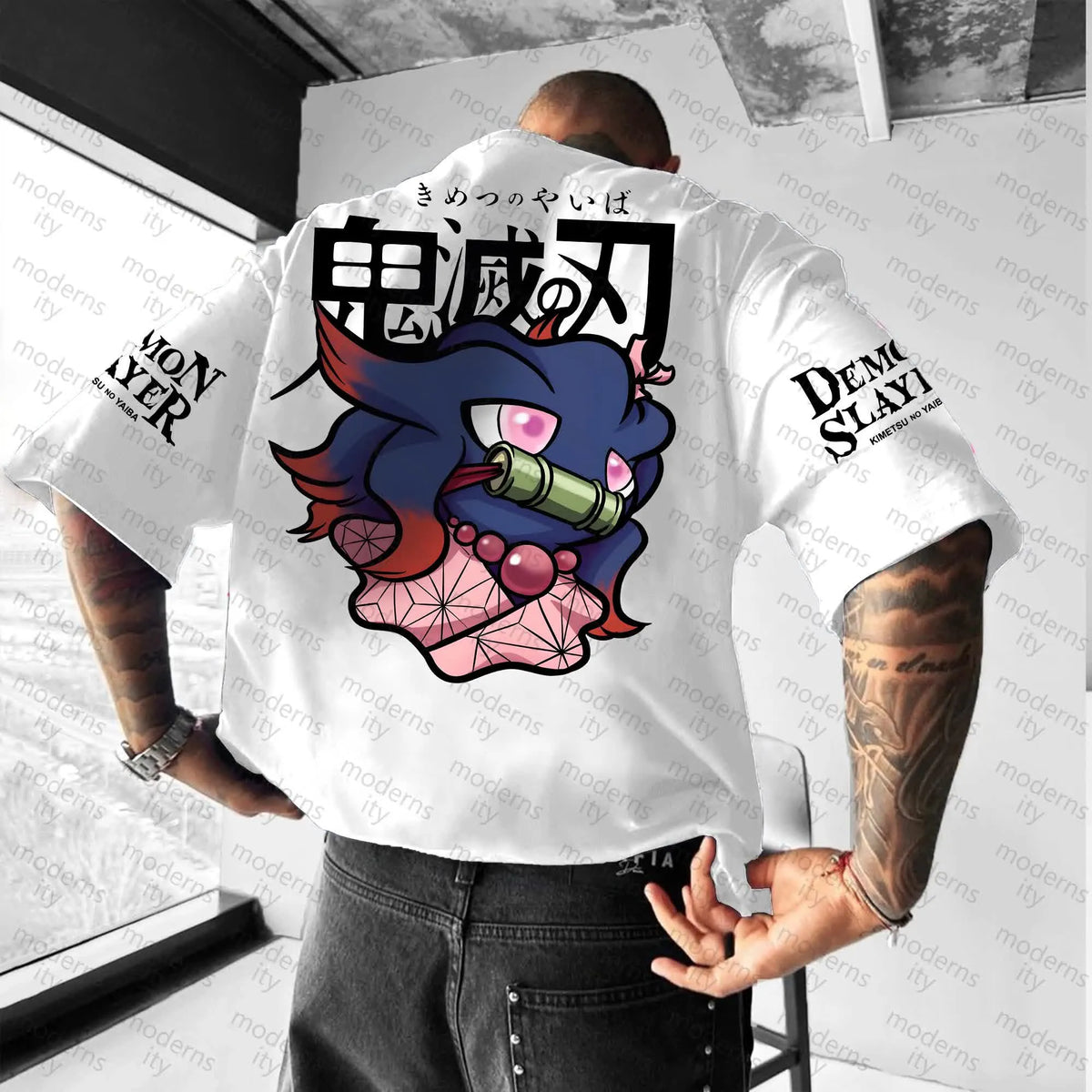 PKM-Unisex Anime Inspired Vintage T-Shirt