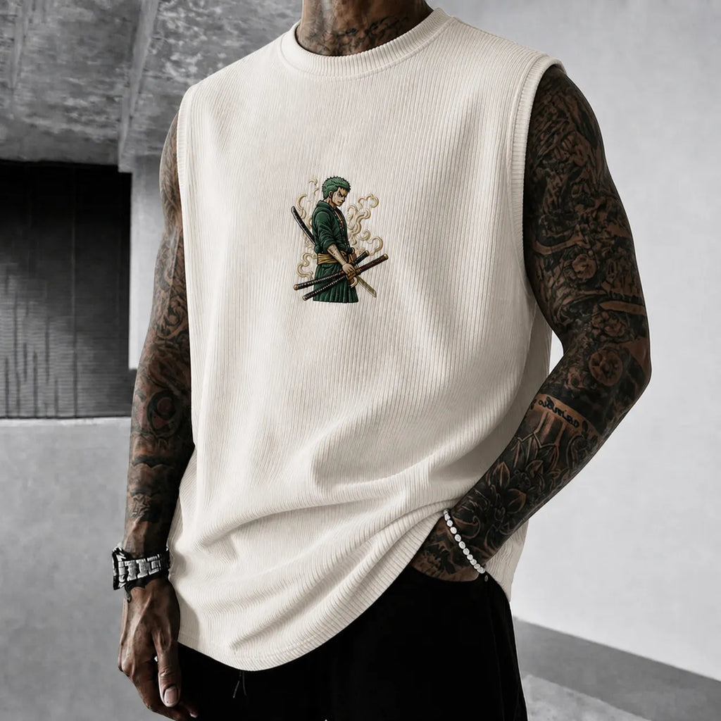 One Piece Unisex Anime-print Tank Top