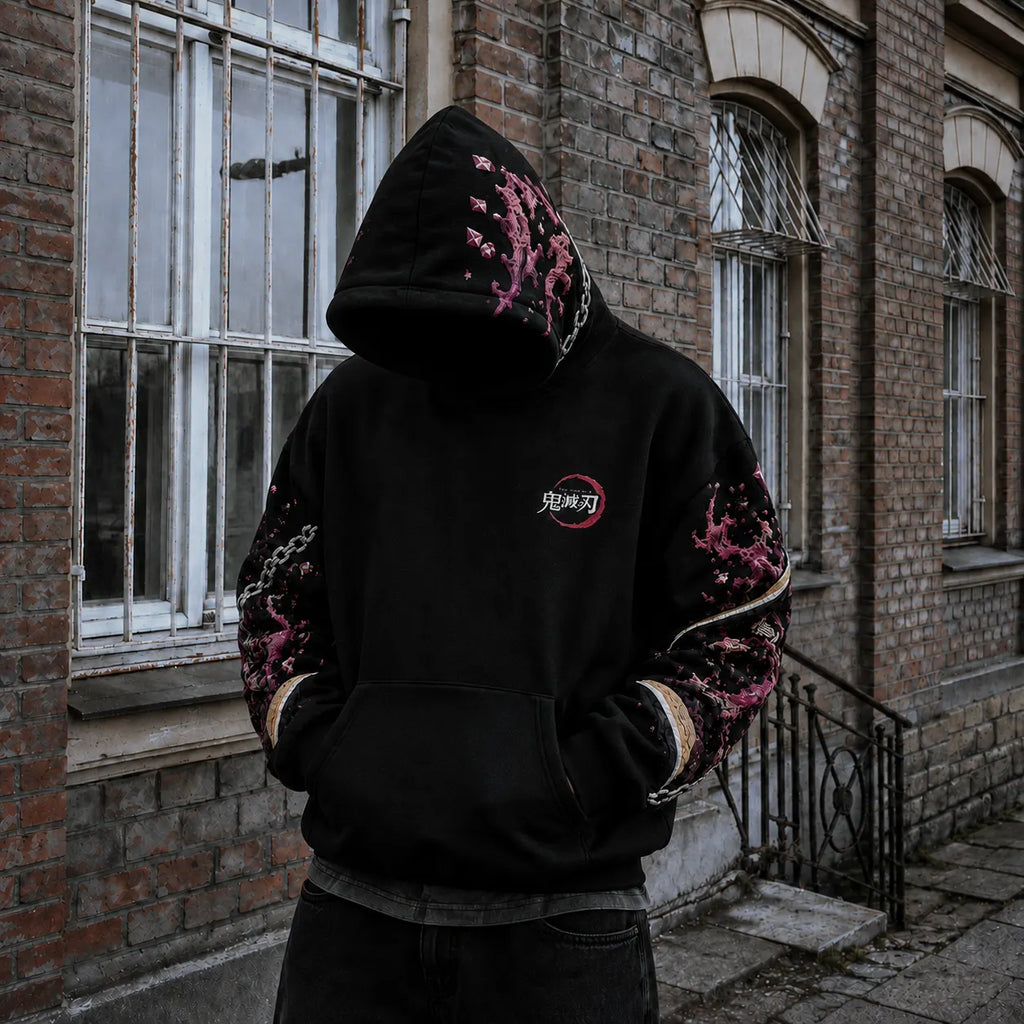 KNY Vintage Anime Print Hoodie