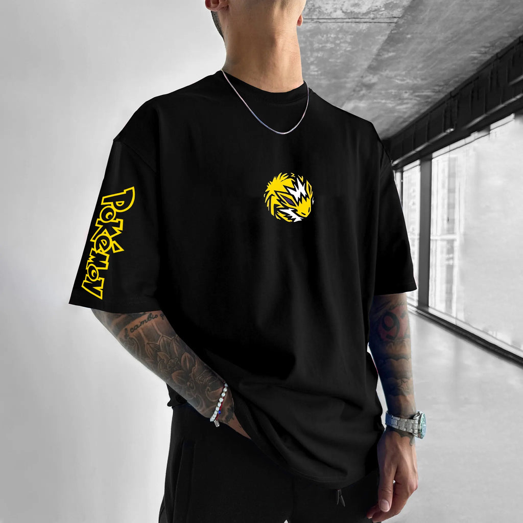 PKM-Unisex Anime Inspired Vintage T-Shirt