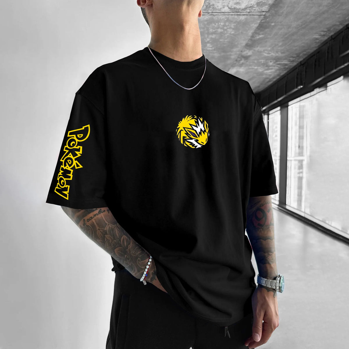 PKM-Unisex Anime Inspired Vintage T-Shirt