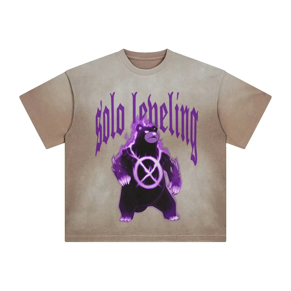 SL-Unisex Anime Inspired Vintage T-Shirt