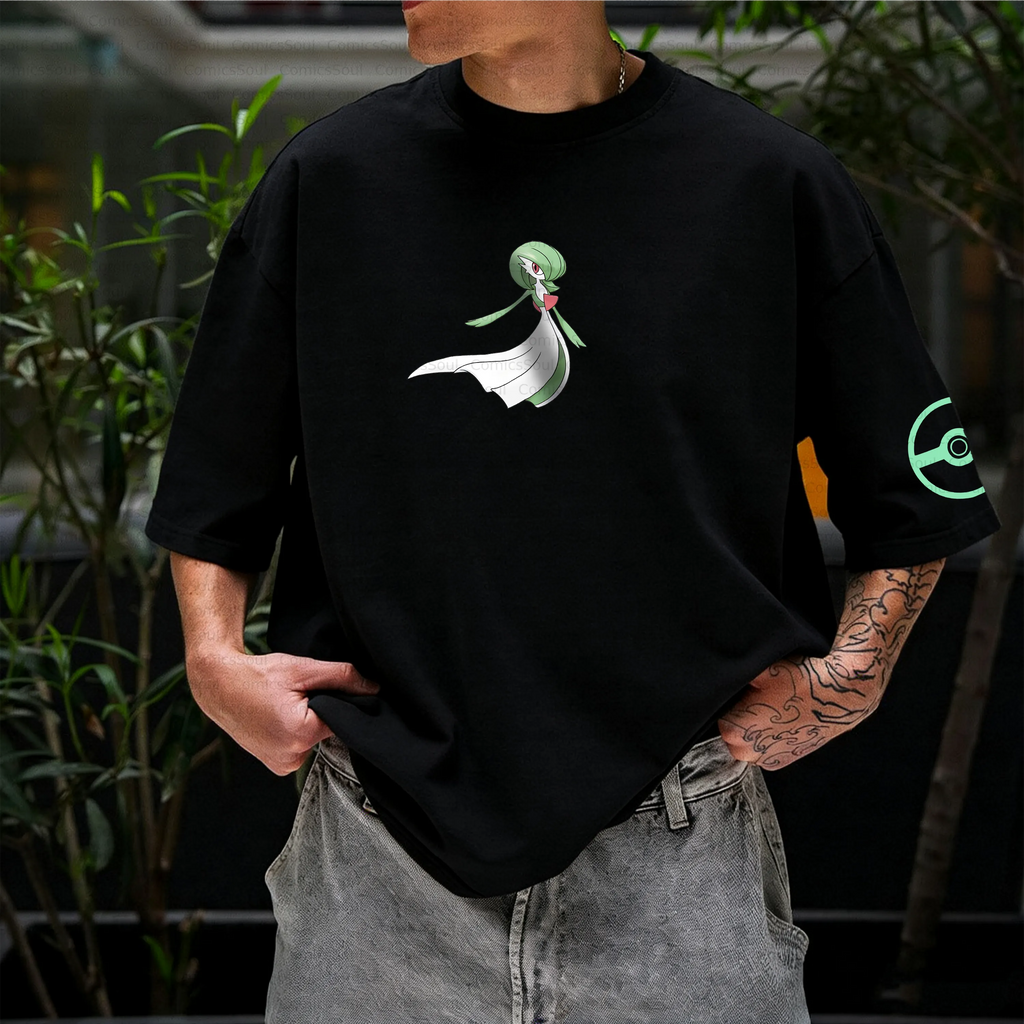 PKM-Unisex Anime Inspired Vintage T-Shirt