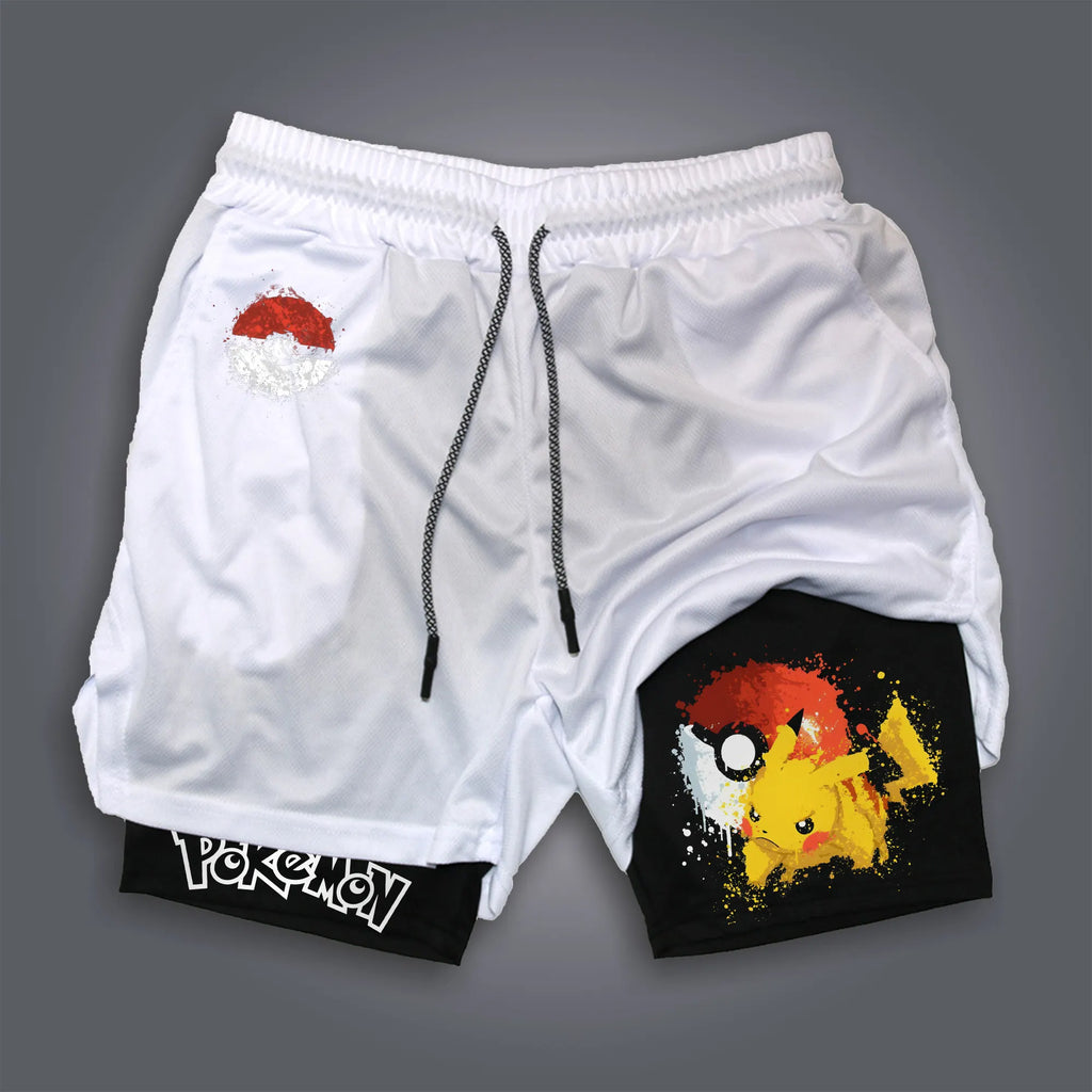 PKM-Unisex Casual Anime Streetwear Shorts