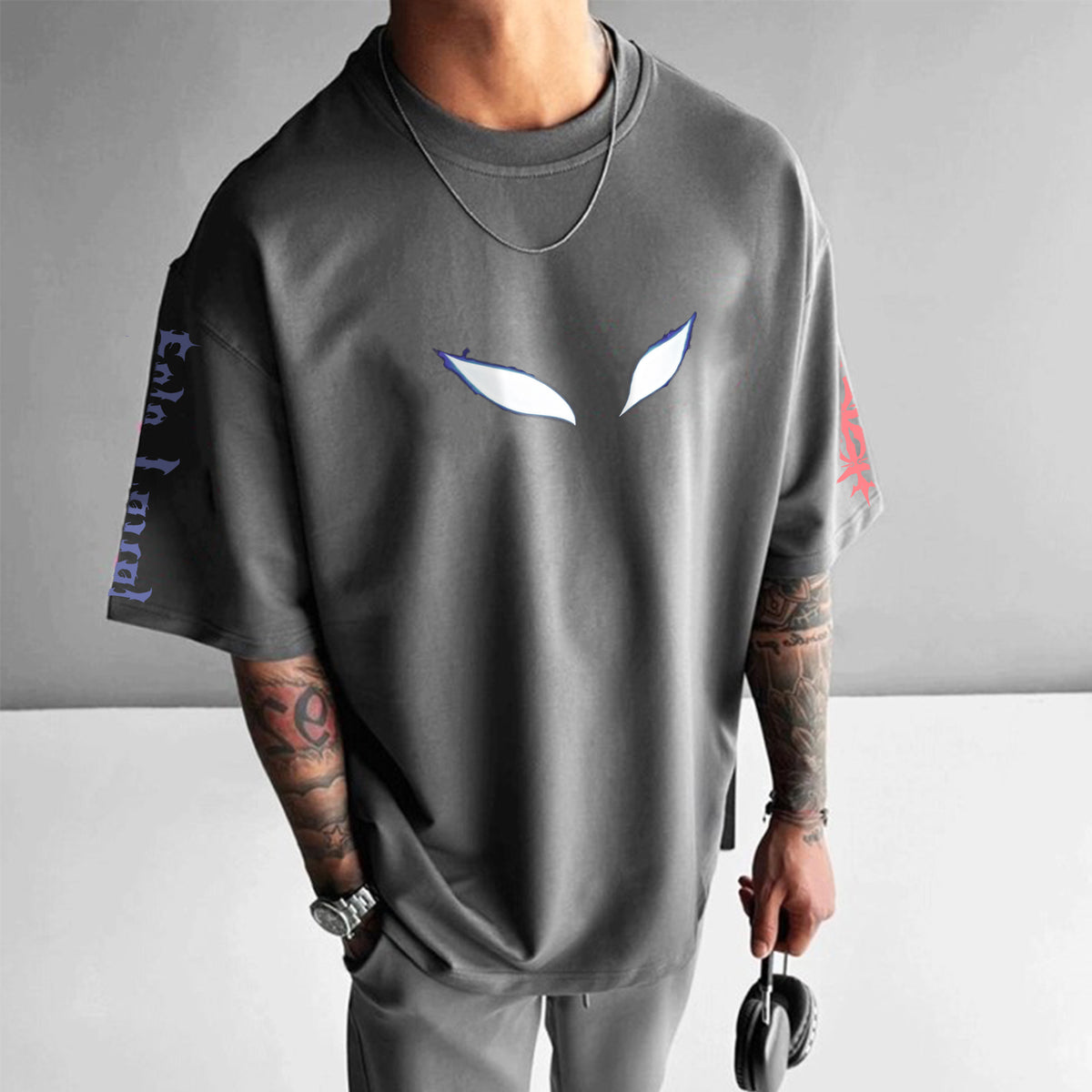 SL-Unisex Anime Inspired Vintage T-Shirt