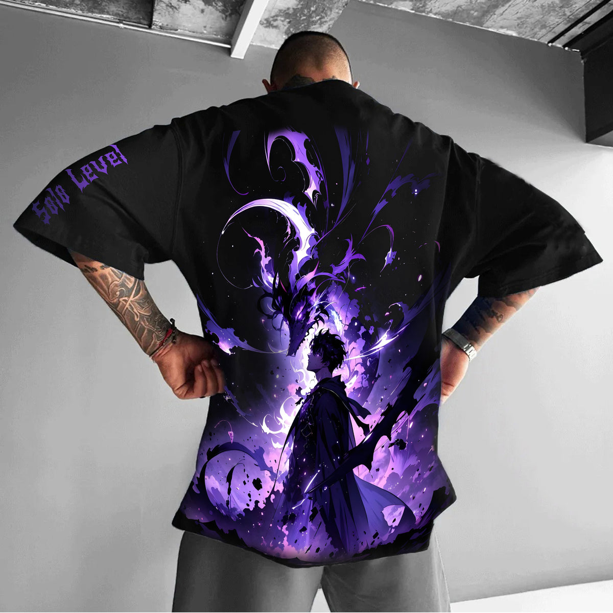 SL-Unisex Anime Inspired Vintage T-Shirt