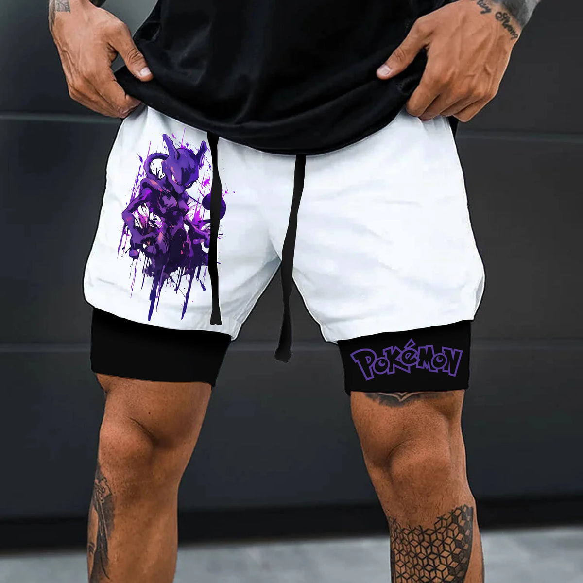 PKM-Unisex Casual Anime Streetwear Shorts