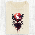 PKM-Unisex Anime Inspired Vintage Washed T-Shirt
