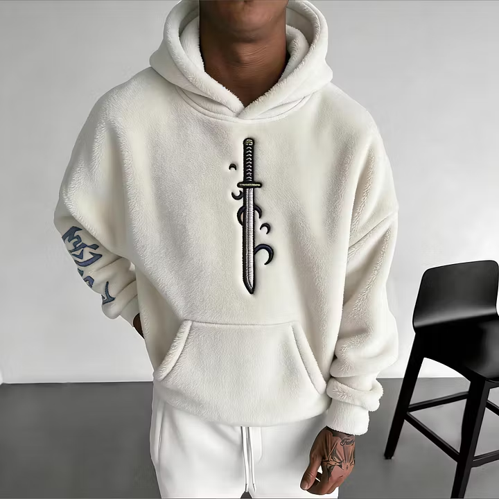 KNY Unisex Sherpa Hoodie