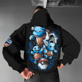 PKM-PKM-Unisex Anime Inspired Vintage Plush Hoodie