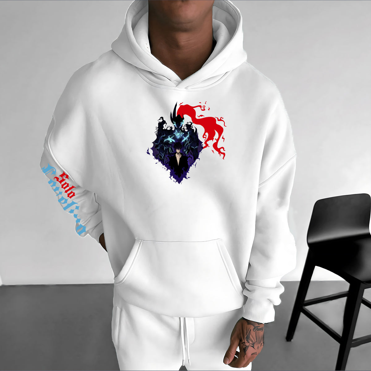 SL-Unisex  ' '  Anime Graphic Streetwear Vintage Hoodie