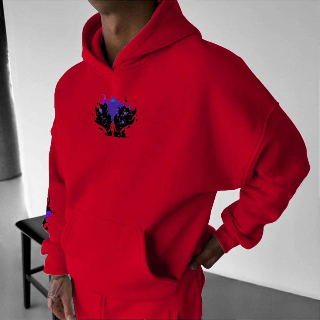 SL-Unisex  ' '  Anime Graphic Streetwear Vintage Hoodie