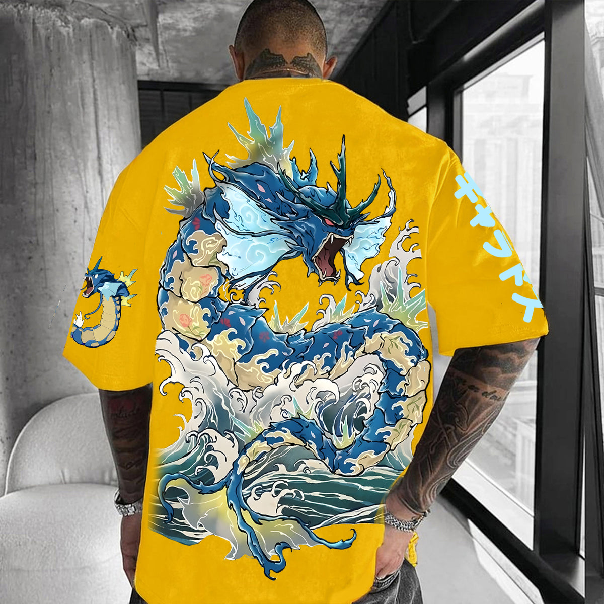 PKM-Unisex  Anime Inspired Vintage T-Shirt