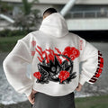 PKM-Unisex Anime Inspired Vintage Plush Hoodie